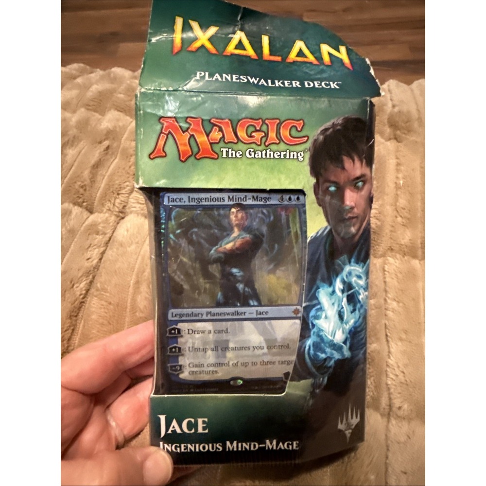 MTG Ixalan Planeswalker Jace Mind-Mage Deck & (2) Boosters ** New in Open Box